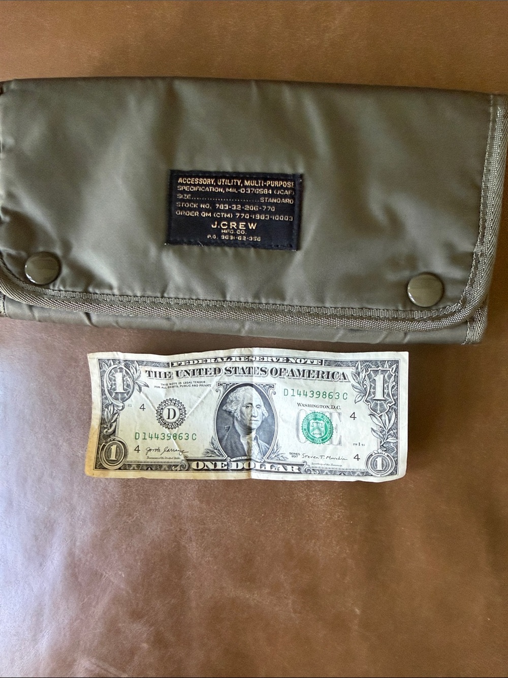 J Crew Wallet Passport Accessory Snap - Picture 15 of 16